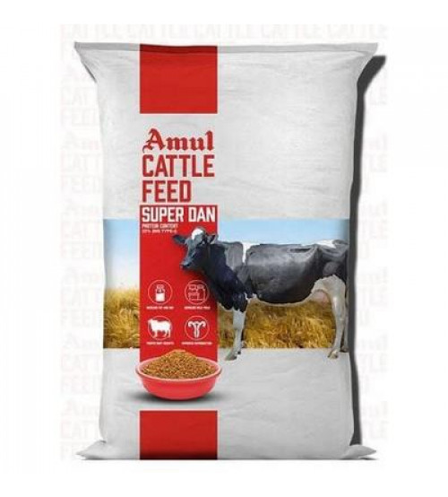 Amul Super Dan Cattle Feed 50 Kg (Tamilnadu)