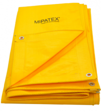 Mipatex Tarpaulin / Tirpal 40 Feet x 30 Feet 150 GSM (Yellow)